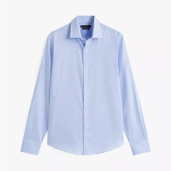 Tommy Hilfiger Slim Fit THFlex Dress Shirt - Picture 2 of 7